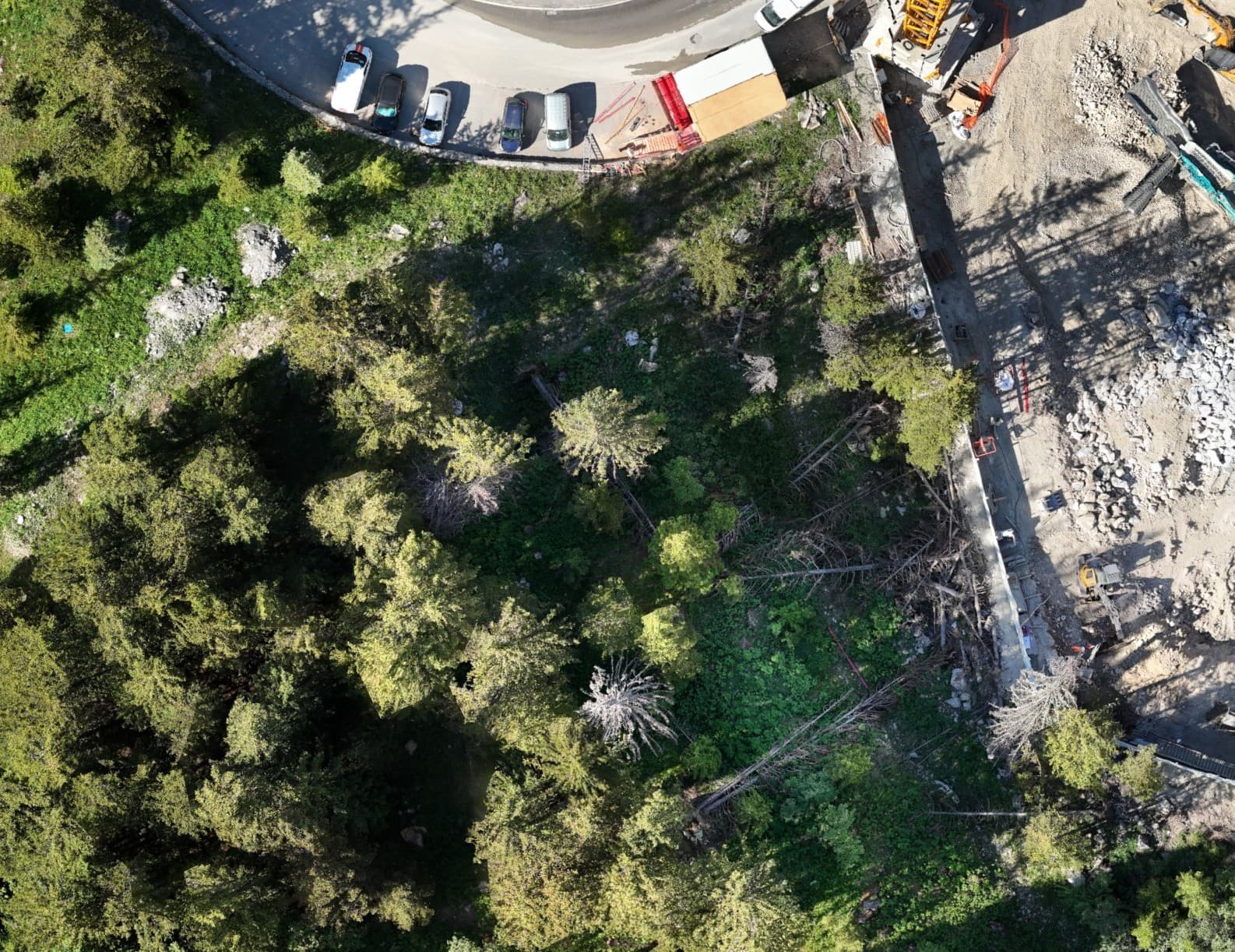 Orthophoto haute résolution — relevé drone