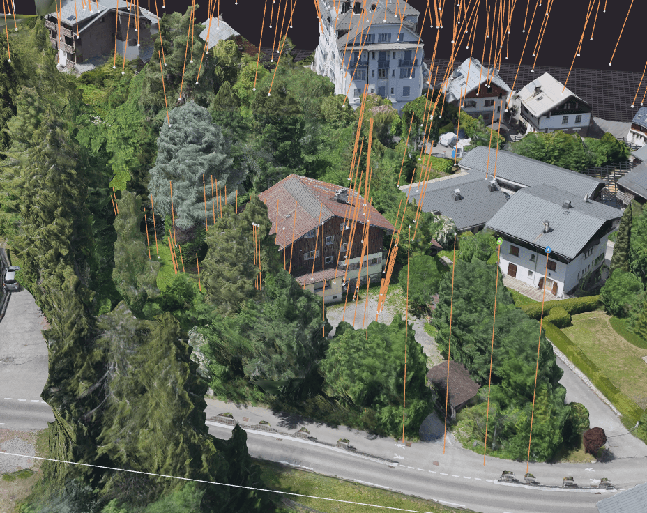 Modèle numérique de terrain — relevé drone