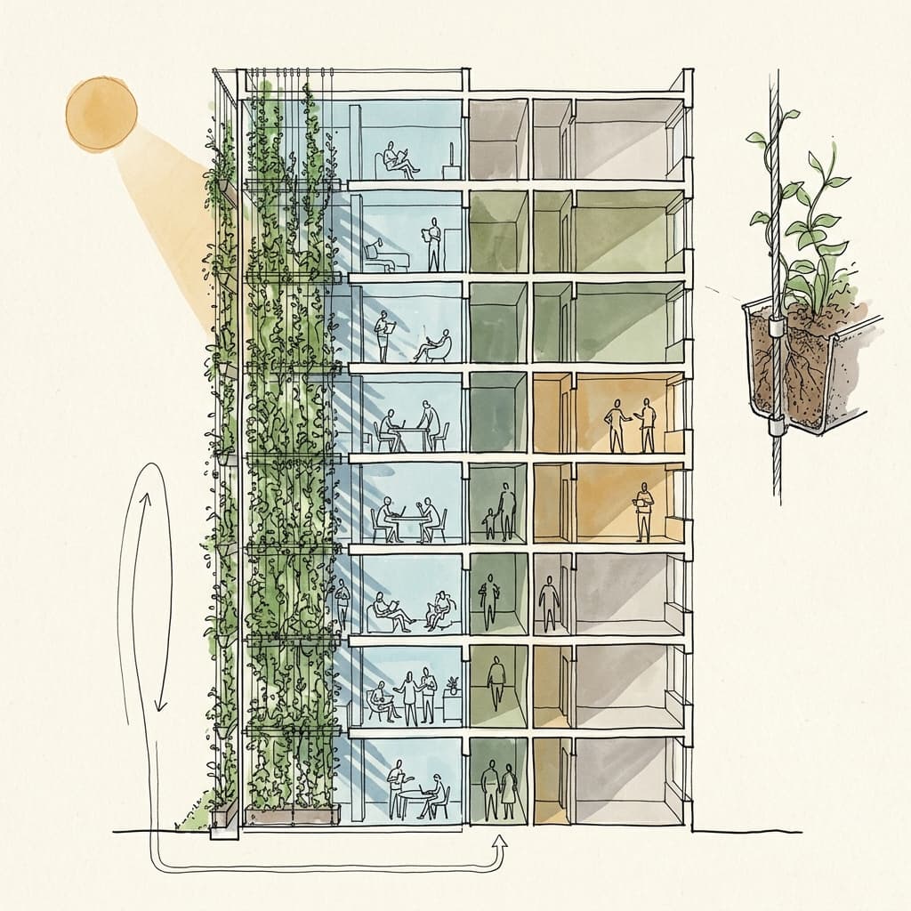 One Central Park: the green wall works — but for whom?