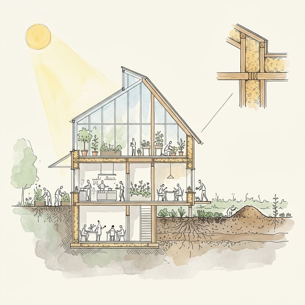 La Ferme du Rail, ou le vivant qui paie son jardinier